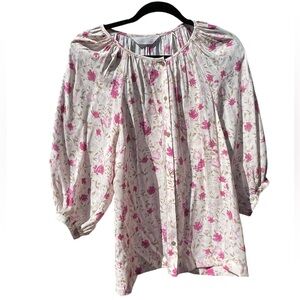 Floral Lauren Conrad flowy top